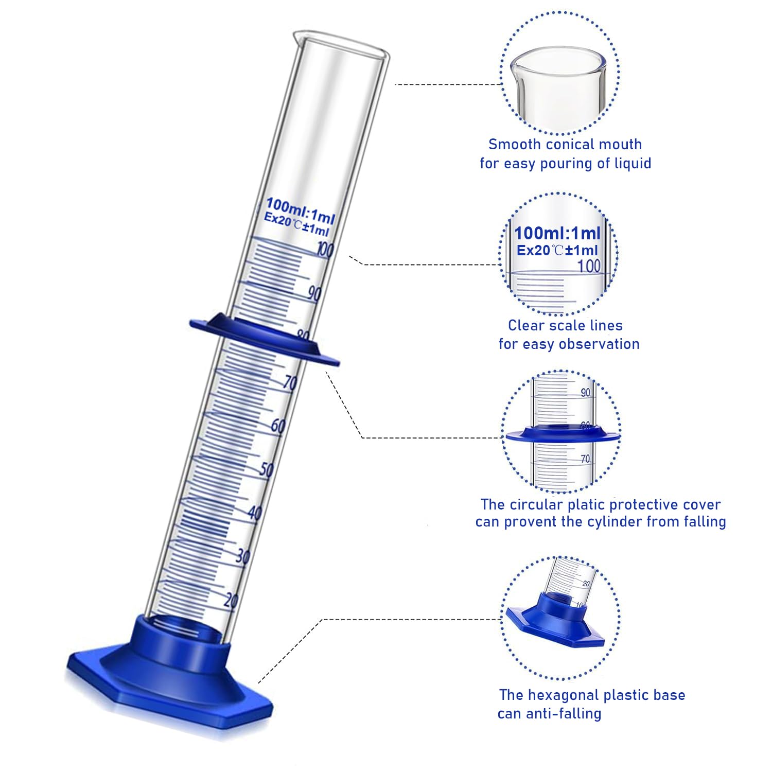 Cylinder z podziałką 100 ml