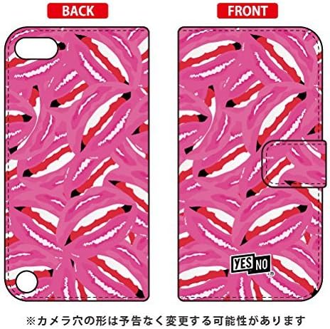 YESNO Notebook Type Smart Phone Case Lip Pink/for iPod Touch (1st Generation) atc5th ijtc – 401 – N298