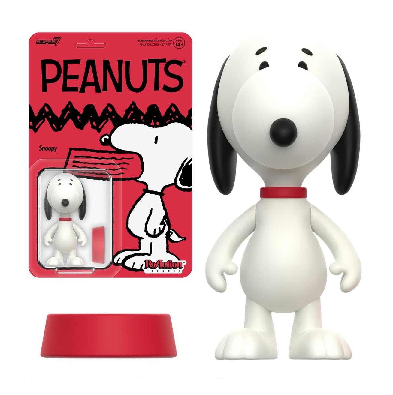 Amazon.co.jp: スヌーピー フィギュア Peanuts ReAction Figures Wave