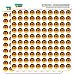 Germany with Crest National Country Flag 1/2" (0.5") Planner Calendar Scrapbooking Crafting Stickers - Opaque