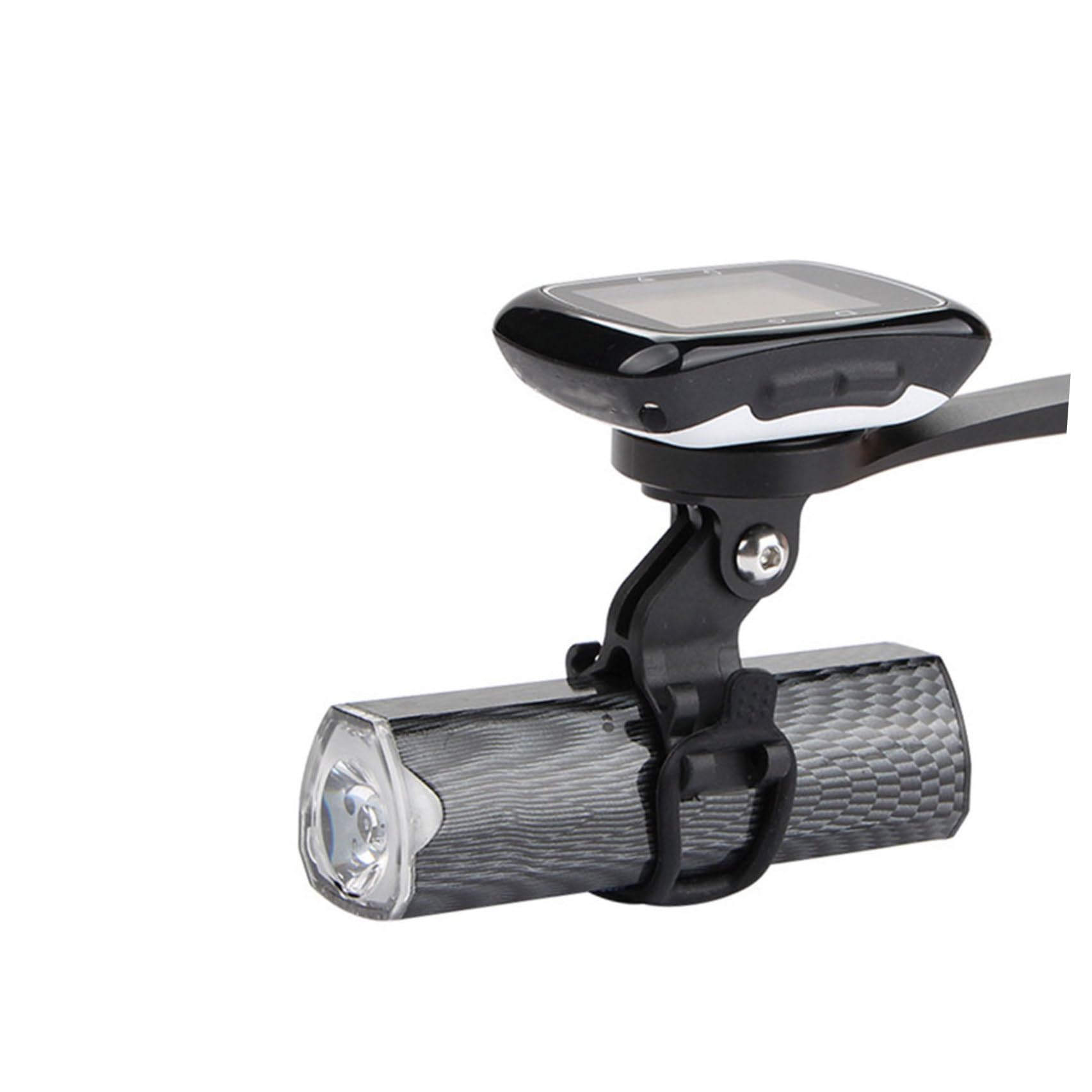 BESPORTBLE Supporto per ciclocomputer Supporto per contachilometri da Ciclismo Supporto per Bici Portatile compatibili cronometro Supporto per Computer da Bicicletta Lega di Alluminio