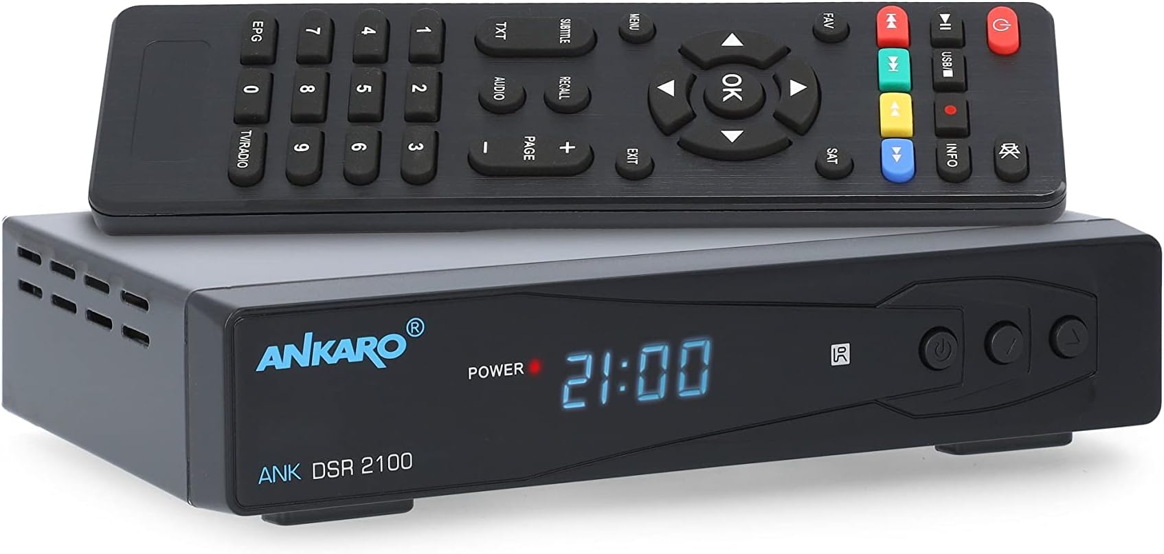 ANKARO DSR 2100 Sat Receiver für Satellitenschüssel mit