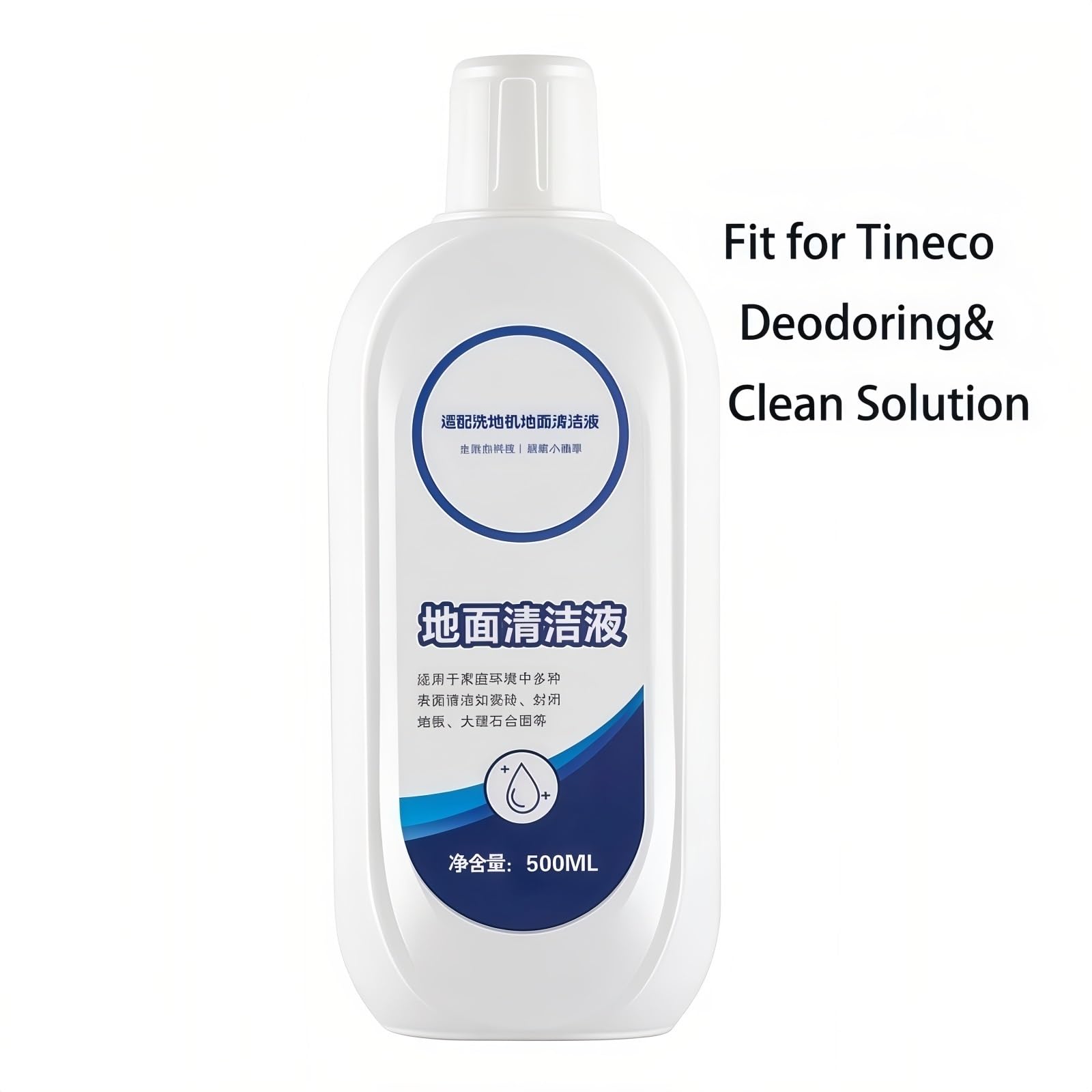 1-5 bottiglie di 500 ml di detergente per pavimenti, compatibile con Tineco. Una gamma completa di pulizzatori per pavimenti compatibili con IOFOR ONE/S3/S5/S6/S7 Profumo di fiori blu(500mL 3PC)