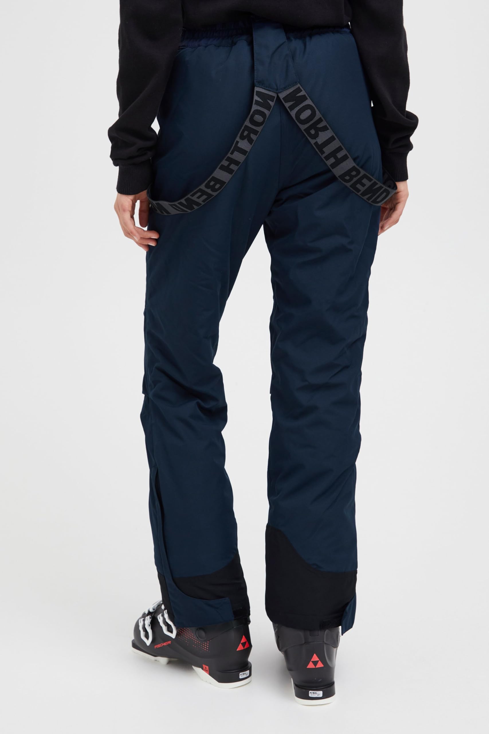 NBHildi Damen Skihose wasserdicht Winddicht atmungsaktiv Schneehose Winterhose mit Wassersäule 10000mm W-PRO Wetterschutzsystem, Größe:46, Farbe:Navy Blazer (2048)