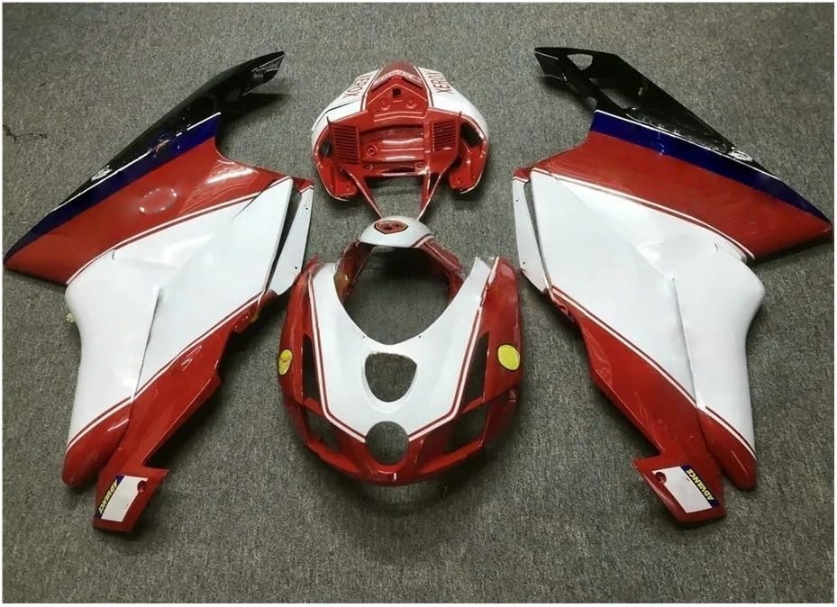 Motorcycle Air Heat Deflector Air Deflector for 749 999 2003 2004 Motorcycle Fairings Kit Injection Red Blue Fairing Bodywork Set Side Panel