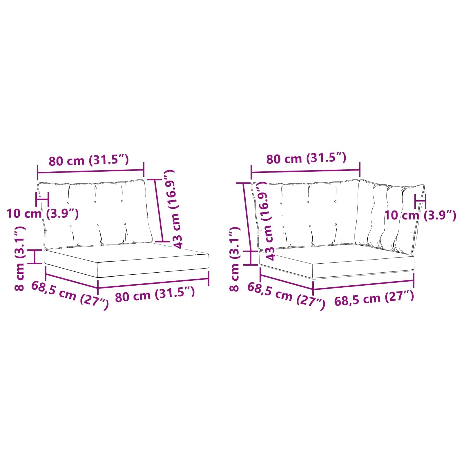 Ensemble de canapés d extérieur 5 pièces Gris Naturel Clair pour Jardin terrasse mobilier modulable résistant aux intempéries