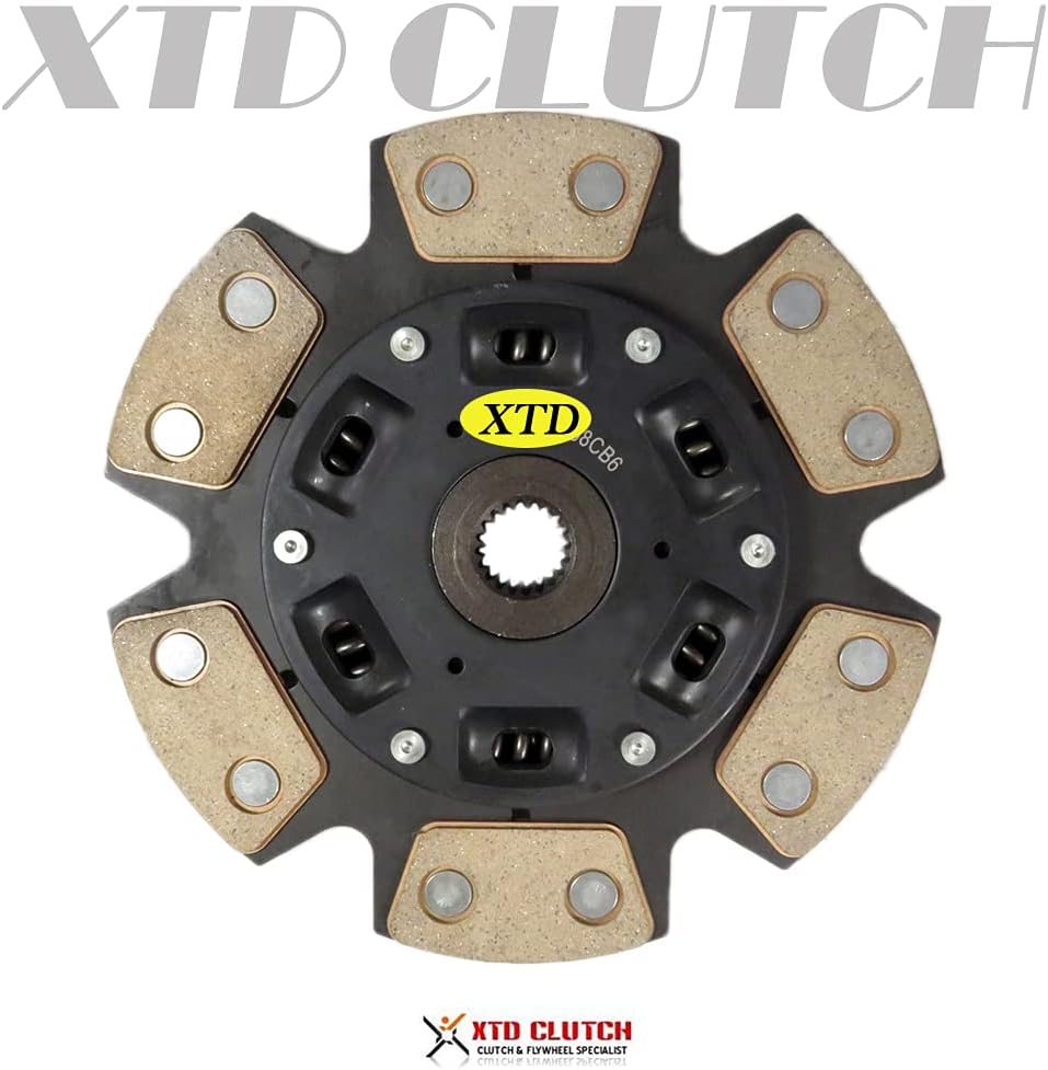 XTD STAGE 3 MIBA CLUTCH KIT 1994-2001 INTEGRA & CIVIC Si DOHC VTEC 1.8L 1.6L (Clutch Kit with Flywheel)