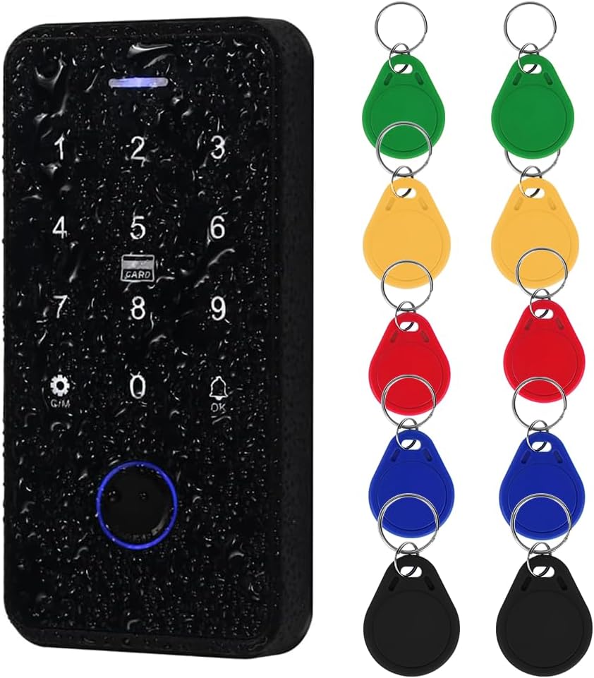 Fingerprint Door Access Control Keypad IP68 Waterproof Ourdoor,Tuya App ...