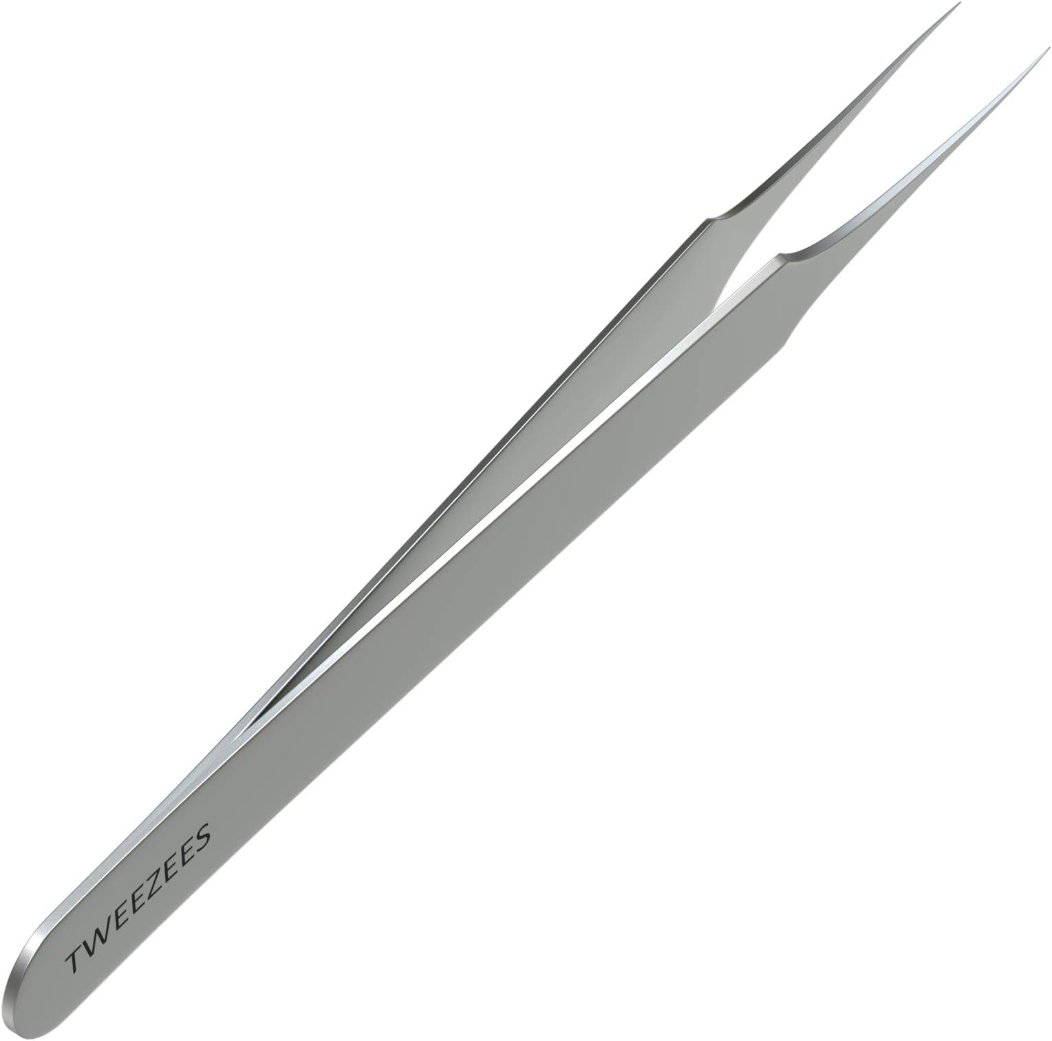 Ingrown Hair Tweezers | Pointed Tip | Precision Stainless Steel | Extra Sharp and Perfectly Aligned for Ingrown Hair Treatment & Splinter Removal For Men and Women | By Tweezees