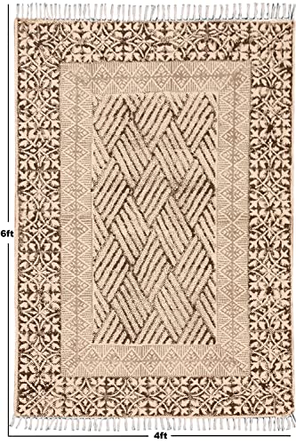 Tapis de couloir tissé main en coton doux pour protéger vos parquets