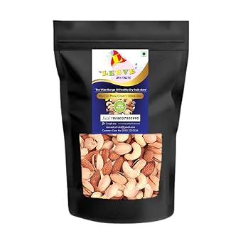 Leeve Roasted Plain Mix Nuts,800 Gms