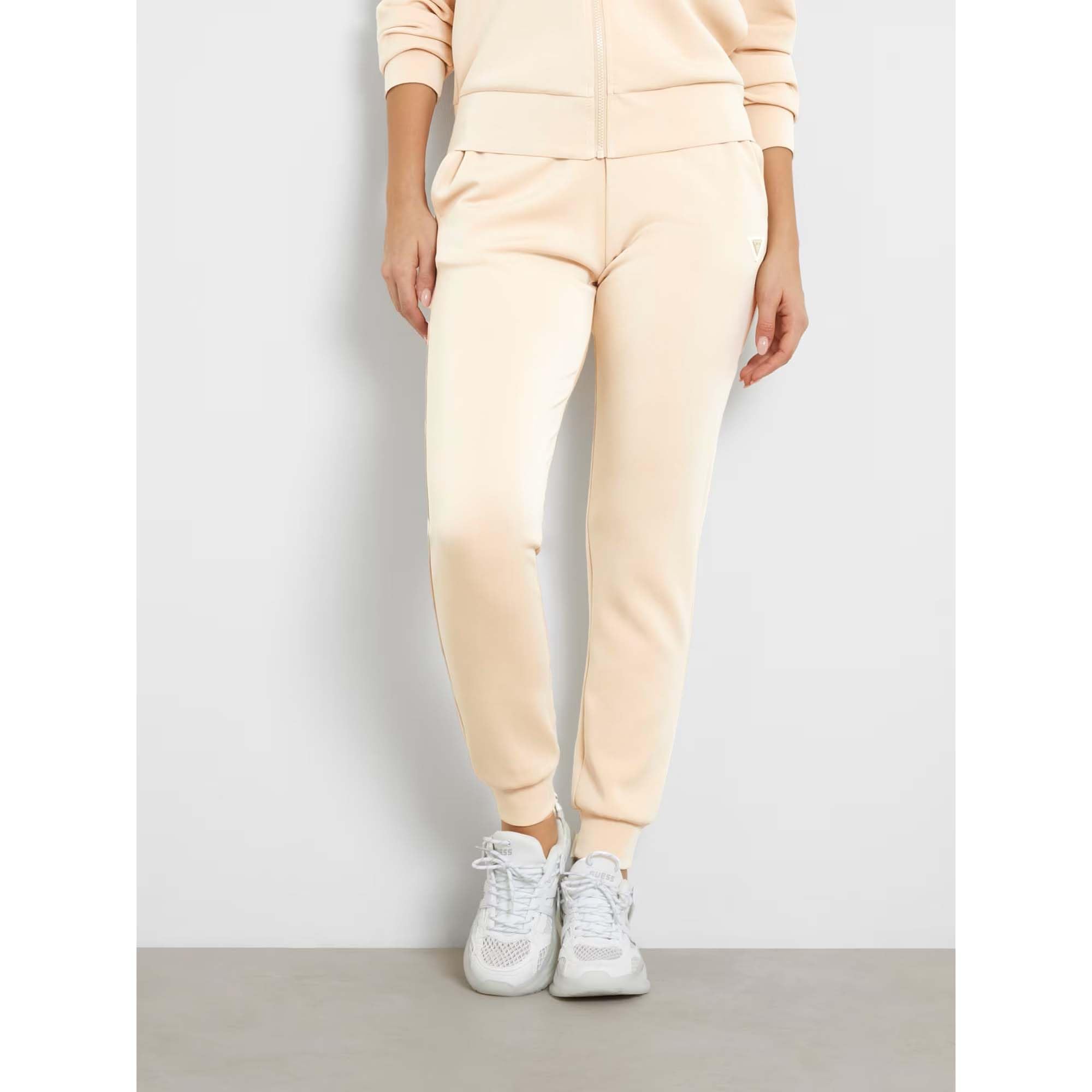 GUESS JEANS PANTALONE DONNA BIANCO