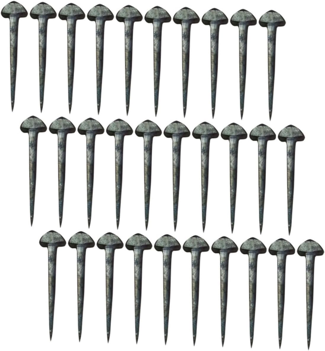 Yardwe 50pcs Stable Horse Equipment Horseshoe Nails Replaceable Hoof Nails Sharp Design Horse Tack