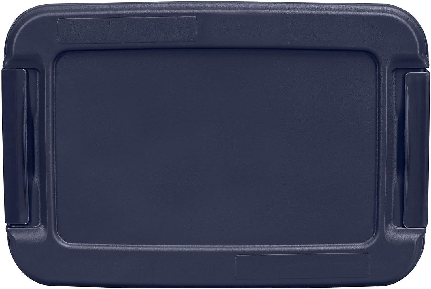 Hefty Home Logic 6.5 Qt. Latch Lid Storage Tote, Clear/White, 8/Pack (HLCOM7249010759)