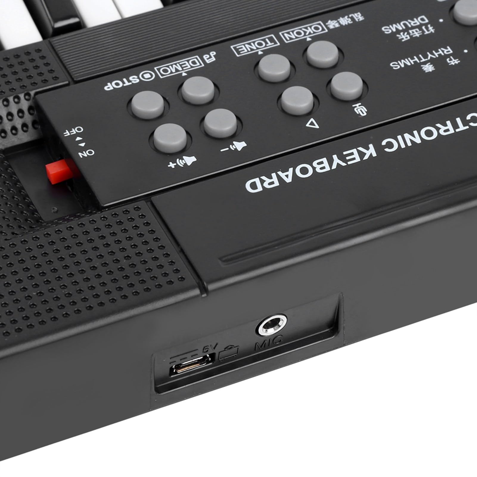 KIMISS Organo Elettronico a 54 Tasti con Telefono, Funzione di Registrazione e Volume Regolabile-Mini Tastiera per Pianoforte Per-strumento Musicale Portatile per Uso Interno e Esterno