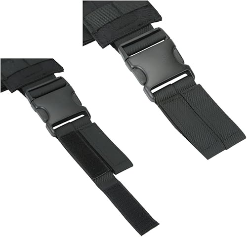 Miniatura 4 de EXCELLENT ELITE SPANKER Funda táctica para pierna caída, ajustable, plataforma de pierna de caída, módulo Molle, bolsa universal para pierna