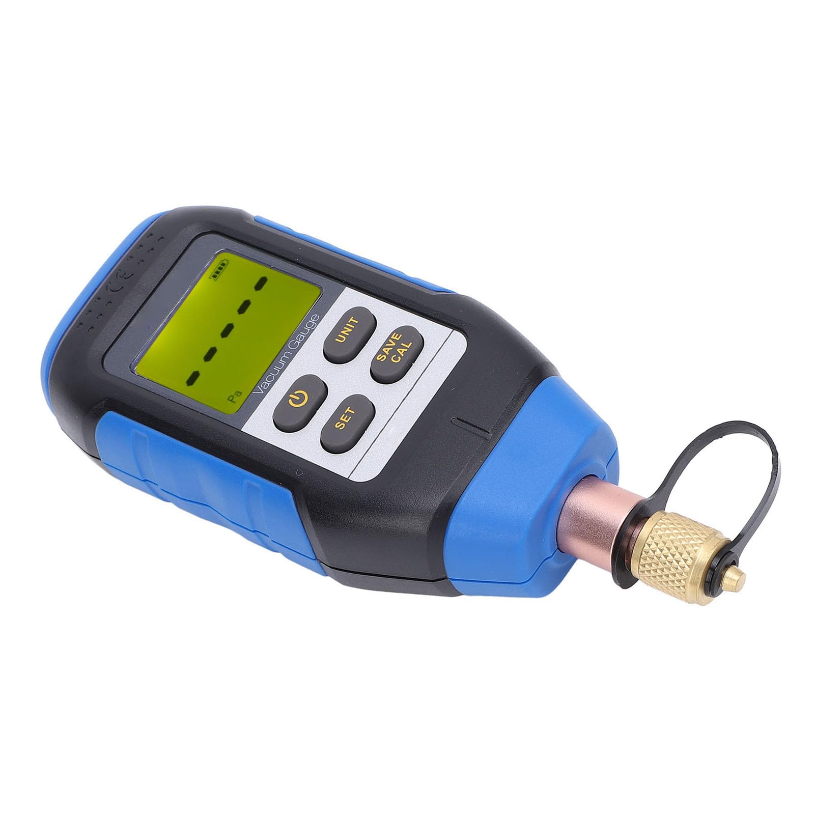 Generic Hochpräzises Digitales Vakuummessgerät mit Summeralarm für Wartungstechniker. Handheld-Design, Unterstützt 4 Einheiten