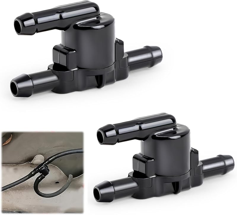Válvula de retenção do lavador de para-brisa Jawfait com conector de 3 vias – 2 unidades