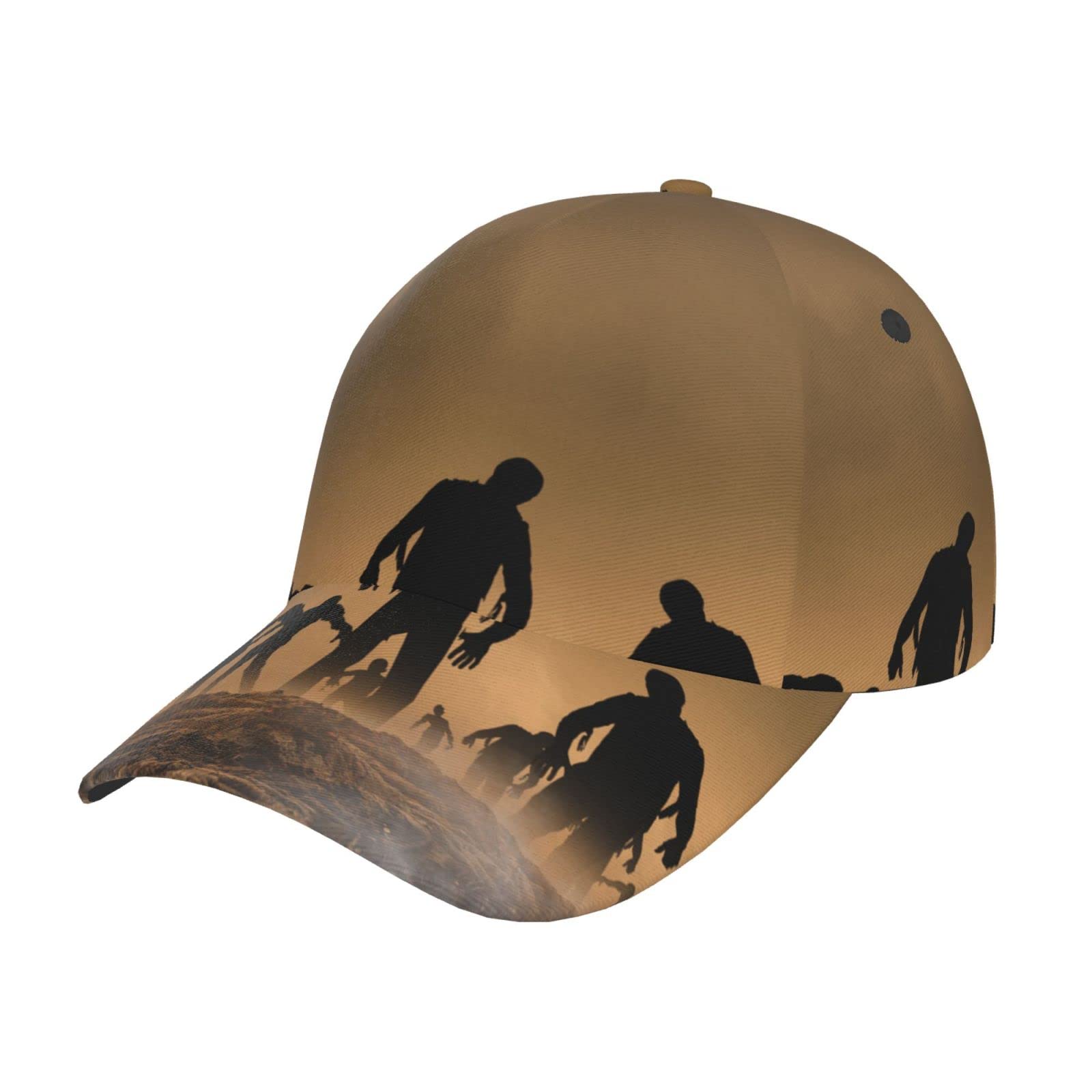 ESASAM Many Zombie Fashionable Baseball Cap - Adjustable Strap, Breathable and Moisture-Wicking Hat Baseball Hat Sports Cap Sun Protection Cap Outdoor Cap Casual Hat