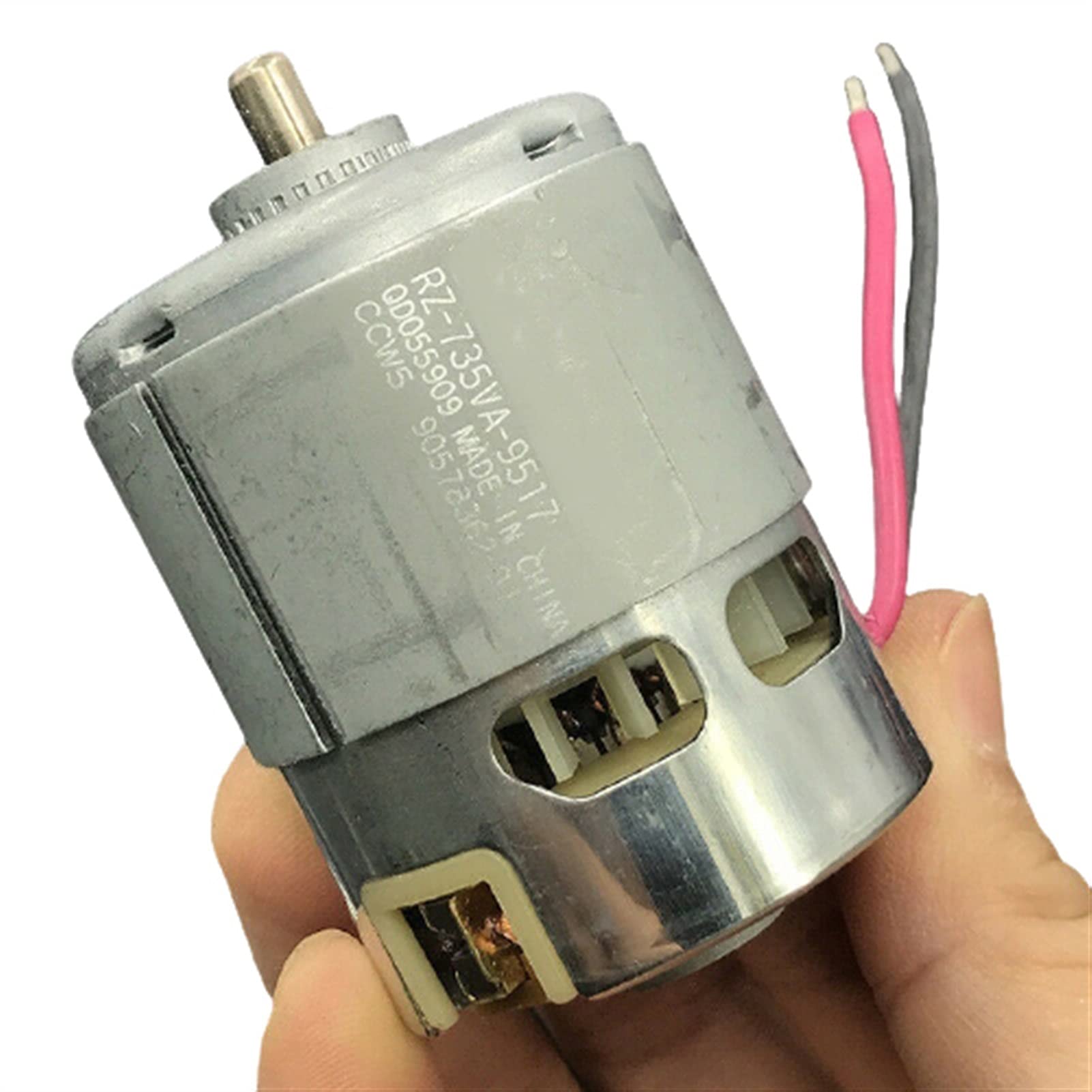PYouo-DC silnik do wiercenia narzędzi ogrodowych, DC 12 V ~ 18 V 20400 obr./min, RZ-735VA-9517 silnik o dużej prędkości