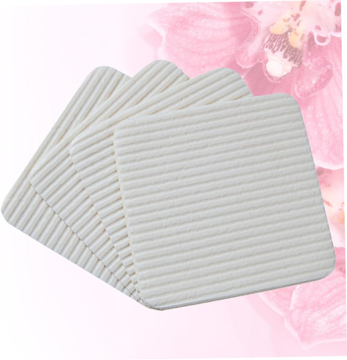 8pcs Non Slip Carpet Stickers Curl Adhesive Rug Patch for Area Rugs Fixation Tapes for Hardwood and Tile Floors