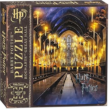 Toy USAOPOLY PZ010-484 Harry Potter Great Hall Puzzle, Multicolor Book