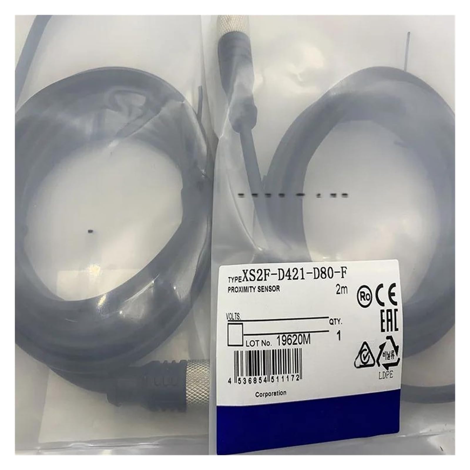 Capteur de proximité XS2F-D422-J80-F pour remplacer un câble usé sans changer l'automate