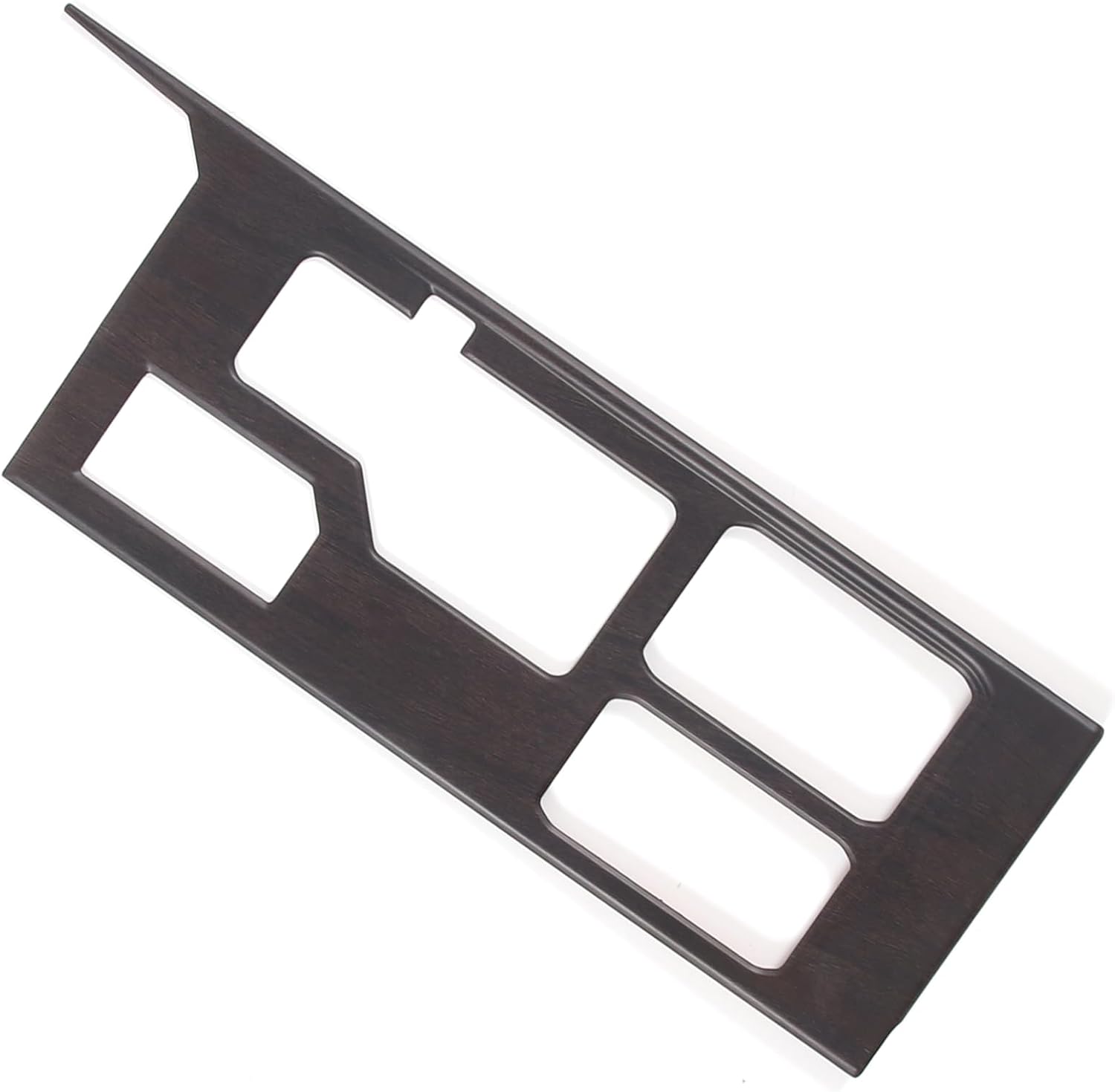 Gear Shift Panel Cover Compatible with 2022-2026 Toyot@ Tundra *4WD* & 2023-2026 Sequoia *4WD*, ABS Plastic Center Console Scratch-Resistant Trim - Tundra Interior Accessories (Oak Grain)