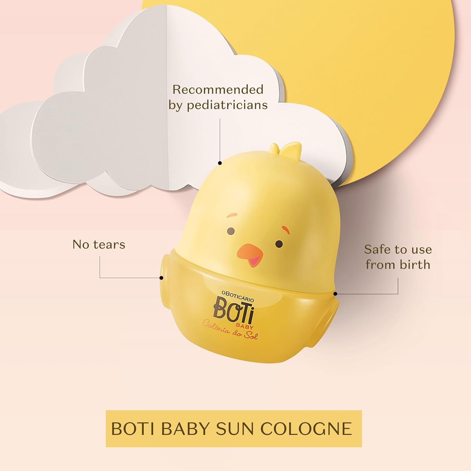 O Boticário Boti Baby Sun Cologne, Relaxing Lavender Baby Perfume Fragrance Spray, 3.3 Ounce - Image 4