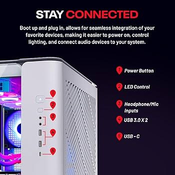 【komota】 Sky Dragon Amazon.com: Skytech King 95 Gaming PC Desktop, Ryzen 7