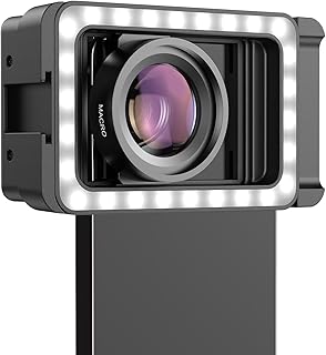 Azonee 15X Macro Lens with LED Fill Light