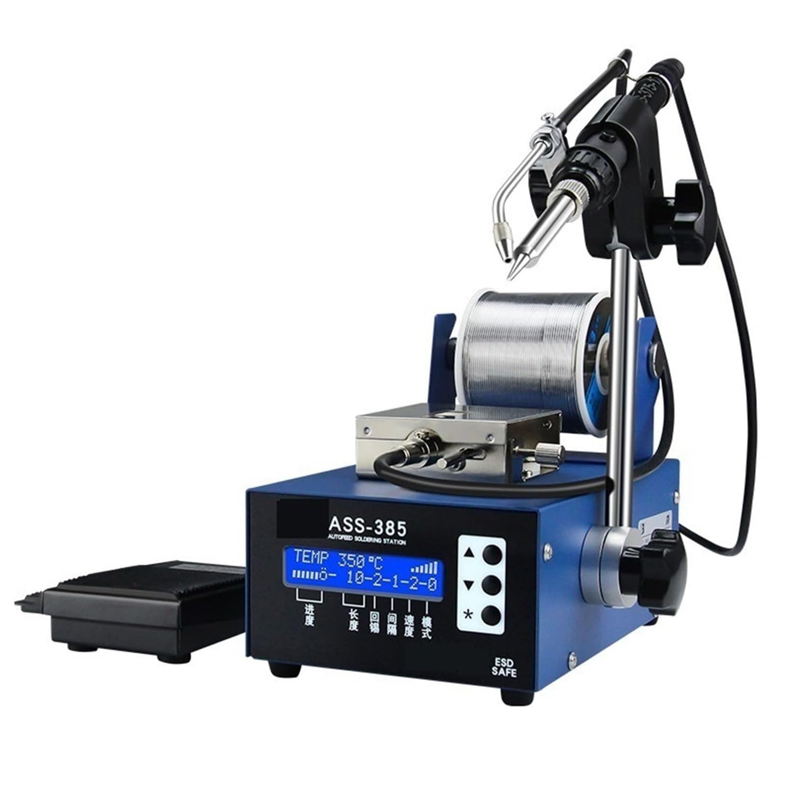 Alimentatore Automatico Digitale Di Stagno 75w Con Pedale