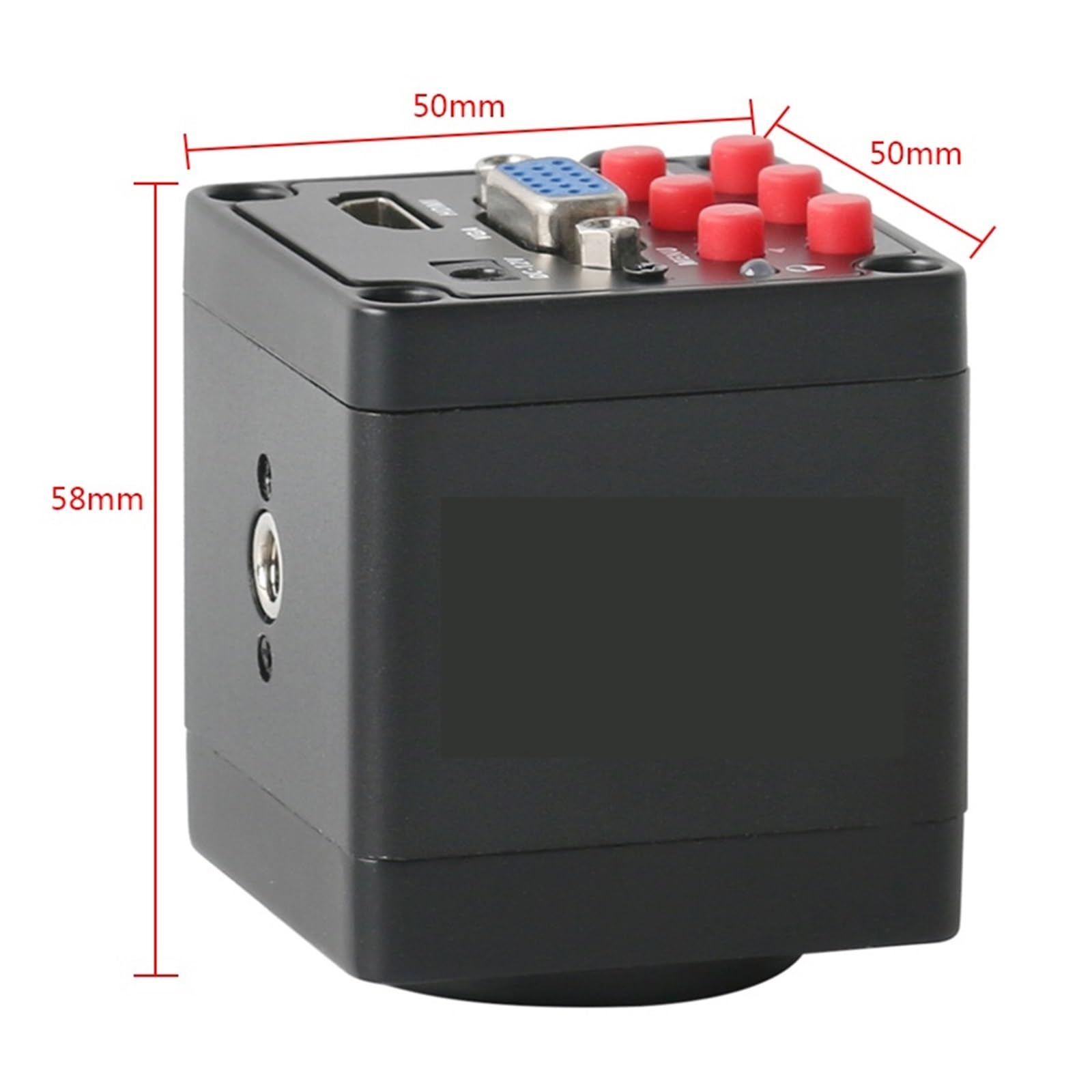Mikroskop 1080P IMX307 48MP Industrielle digitale Videomikroskopkamera 130X C-Mount-Objektiv Mikroskopständer(1080P HDMI VGA TypeC)