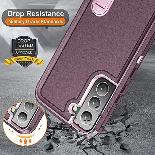 Coque Samsung S22 Ultra béquille intégrée et triple protection