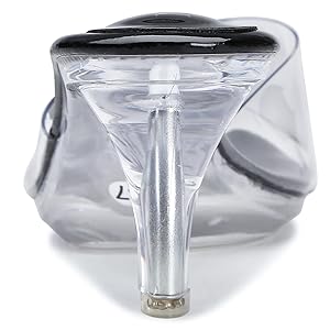 Amazon.com | NBUUNBU Clear Heels for Women Silver Black