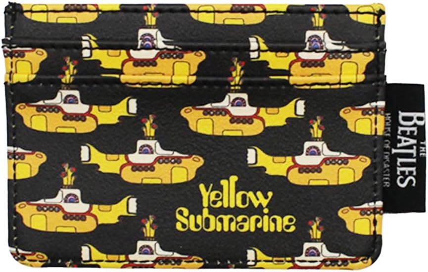 House of Disaster Card Holders The Beatles Yellow Submarine Portholes Card Holder Yellow