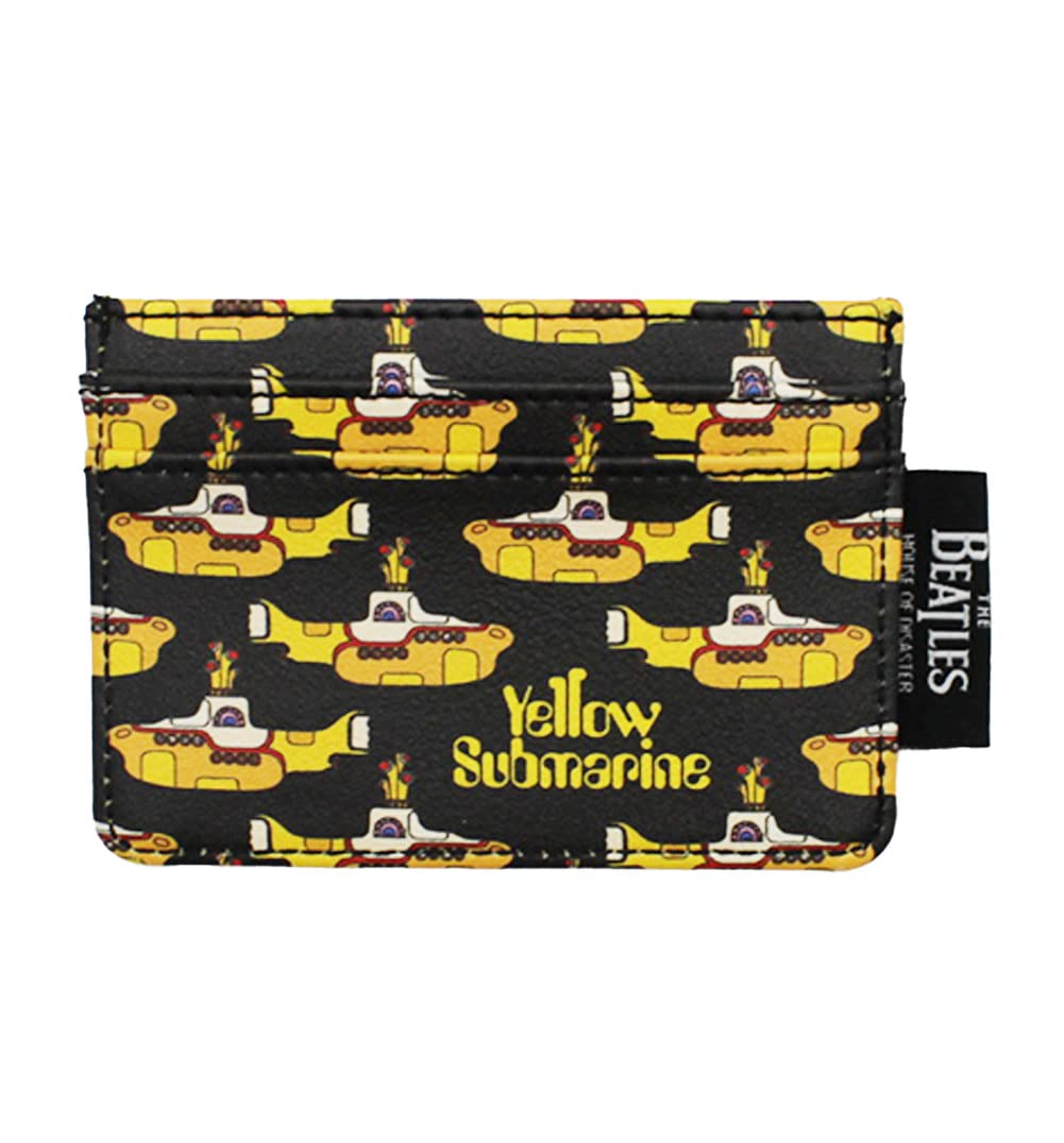House of Disaster Card Holders The Beatles Yellow Submarine Portholes Card Holder Yellow