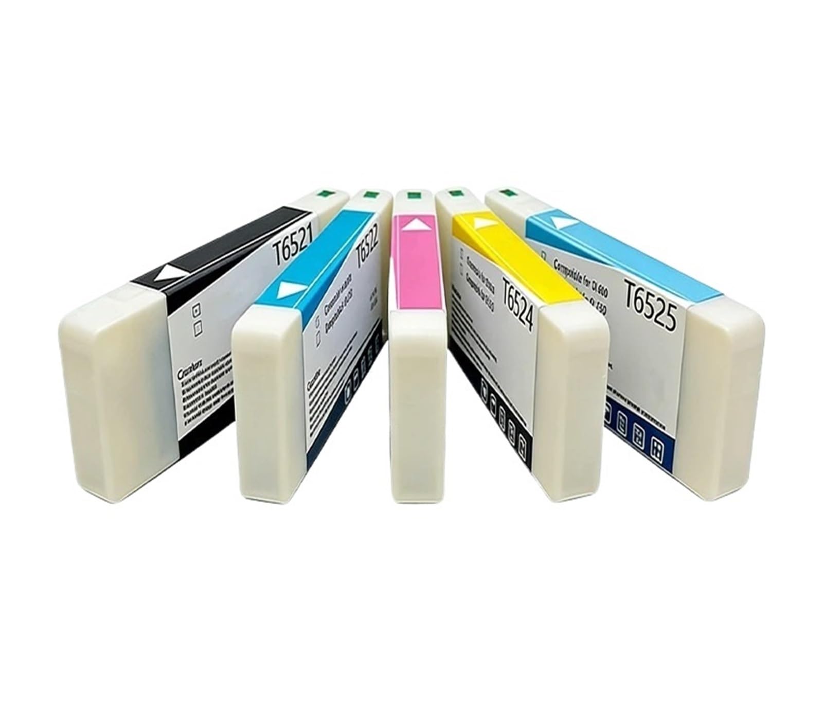 Generico T6521 T6525 Cartuccia Inchiostro 700ML Chip Compatibile Fuji DL600