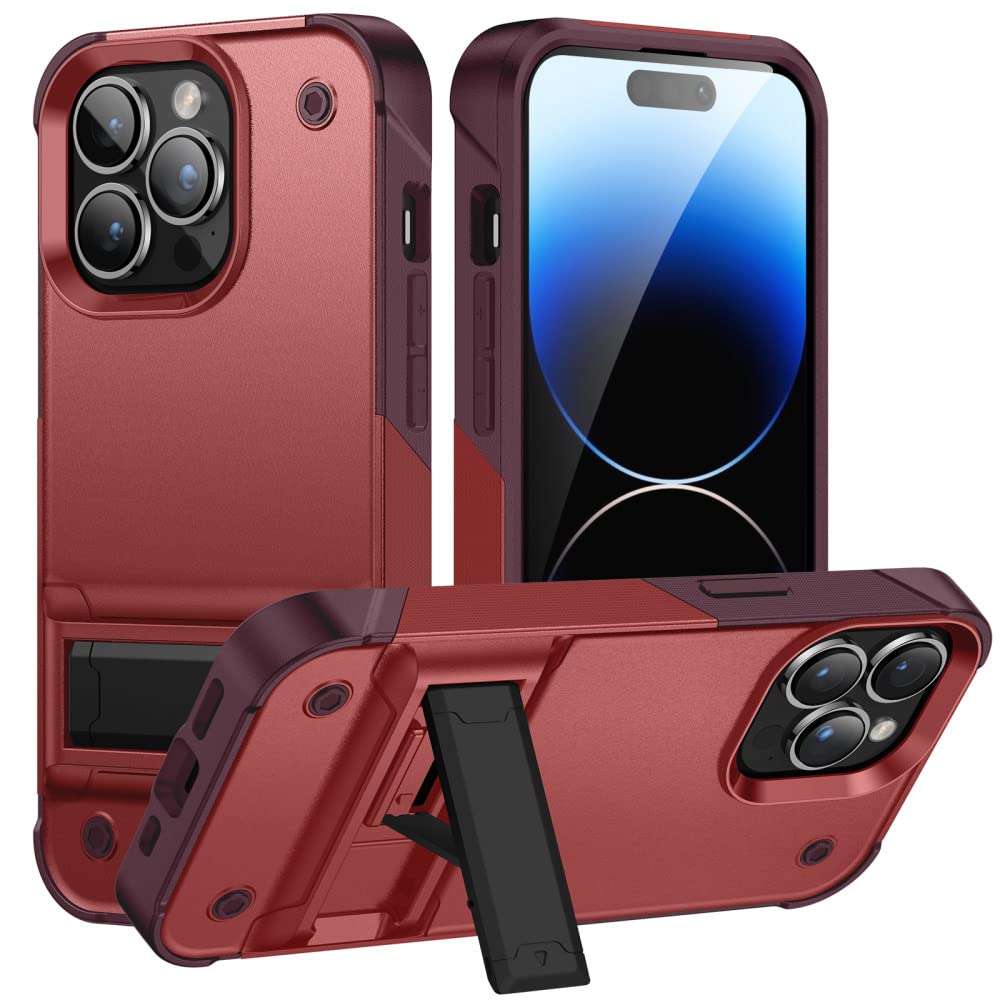 Coque antichoc iPhone XS rouge pour éviter les bris d'écran et de caméra - 7