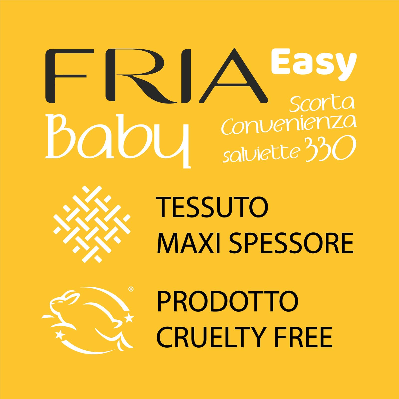 Fria Chusteczki do zmiany pieluch Easy Baby z aloesem i ekstraktem z miodu, nawilżające skórę, testowane dermatologicznie, 330 chusteczek