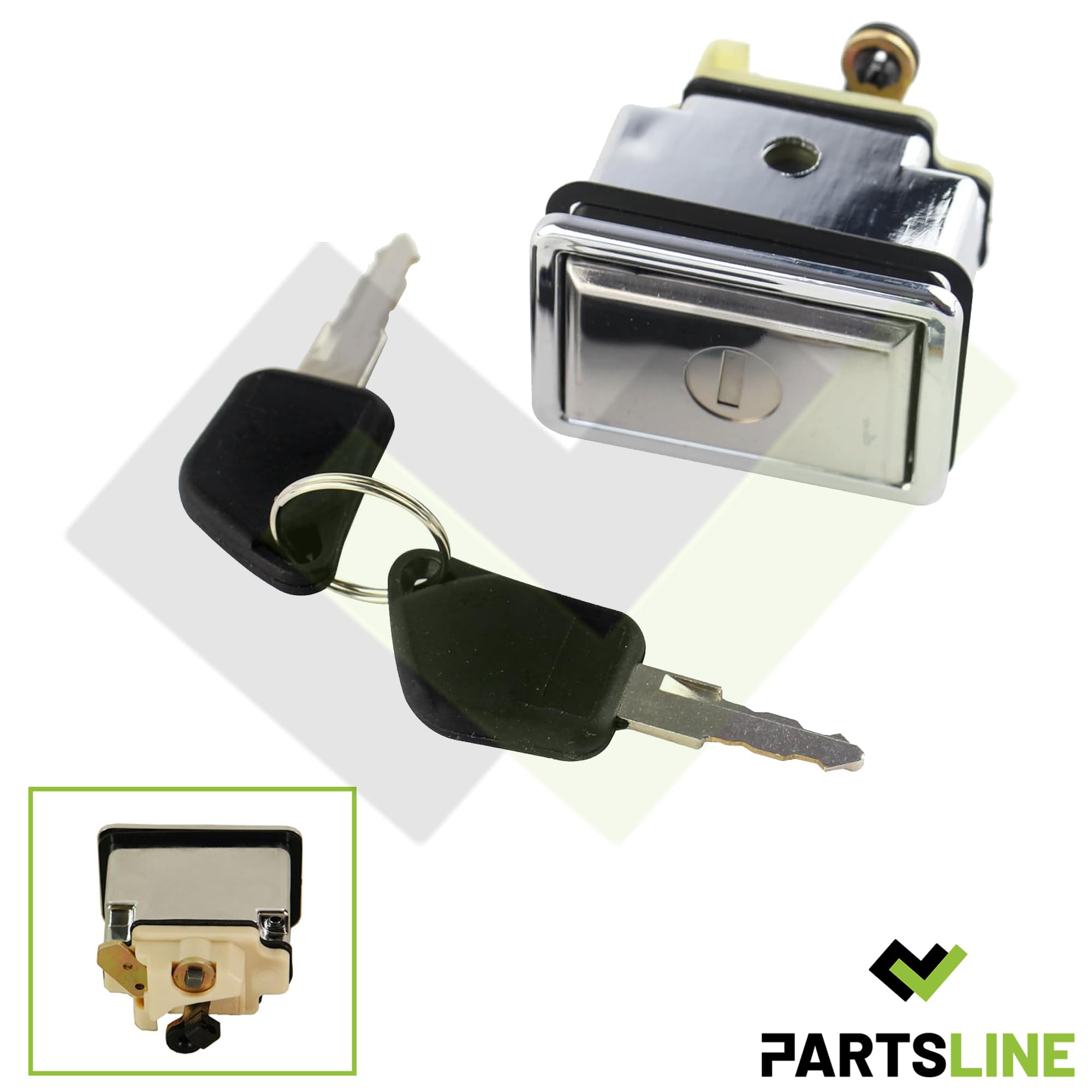 Serrure Barillet de Coffre Arrière AVEC 2 Clés compatible avec 405 Phase 2 de 1992 à 1997-8726.72