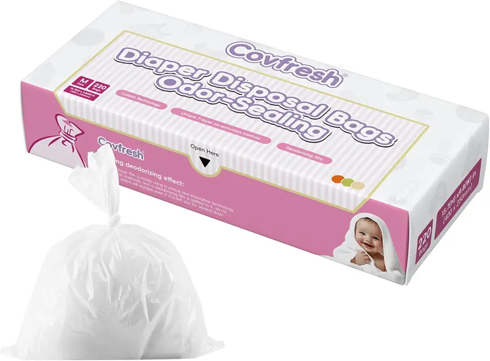 Odor Sealing Baby Diaper Disposable Bags