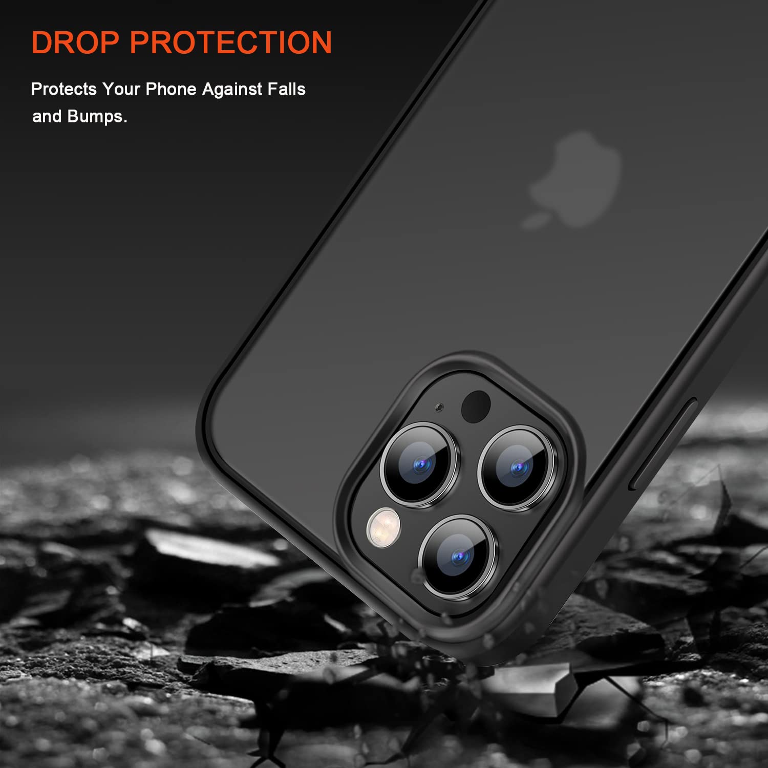 TENDLIN Cover Rigida Per IPhone 14 Pro Max – Opaca Traslucida Con Paraurti Morbido, Anti-impronta E Resistente