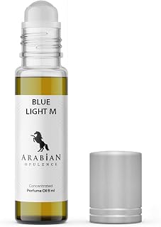 FR94 BLUE LIGHT perfume oil for men. 6ml roll-on bottle. Arabian Opulence. Citrus/fresh spicy/aromatic/woody/balsamic