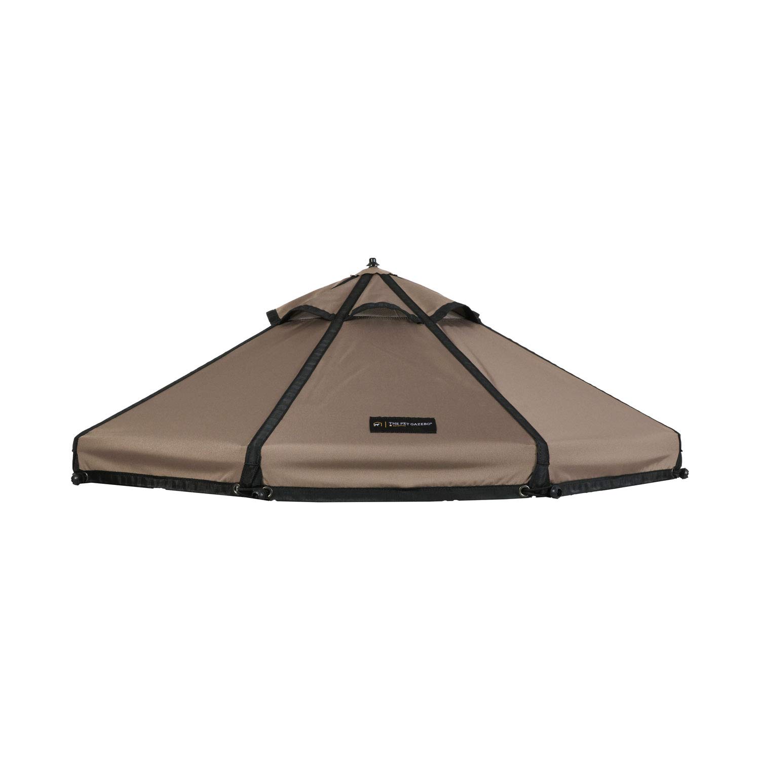 Advantek Pet 3 Foot Extra Small Outside Gazebo Canopy Replacement Cover for Outdoor Pet Gazebo, Earth Taupe Cover Only