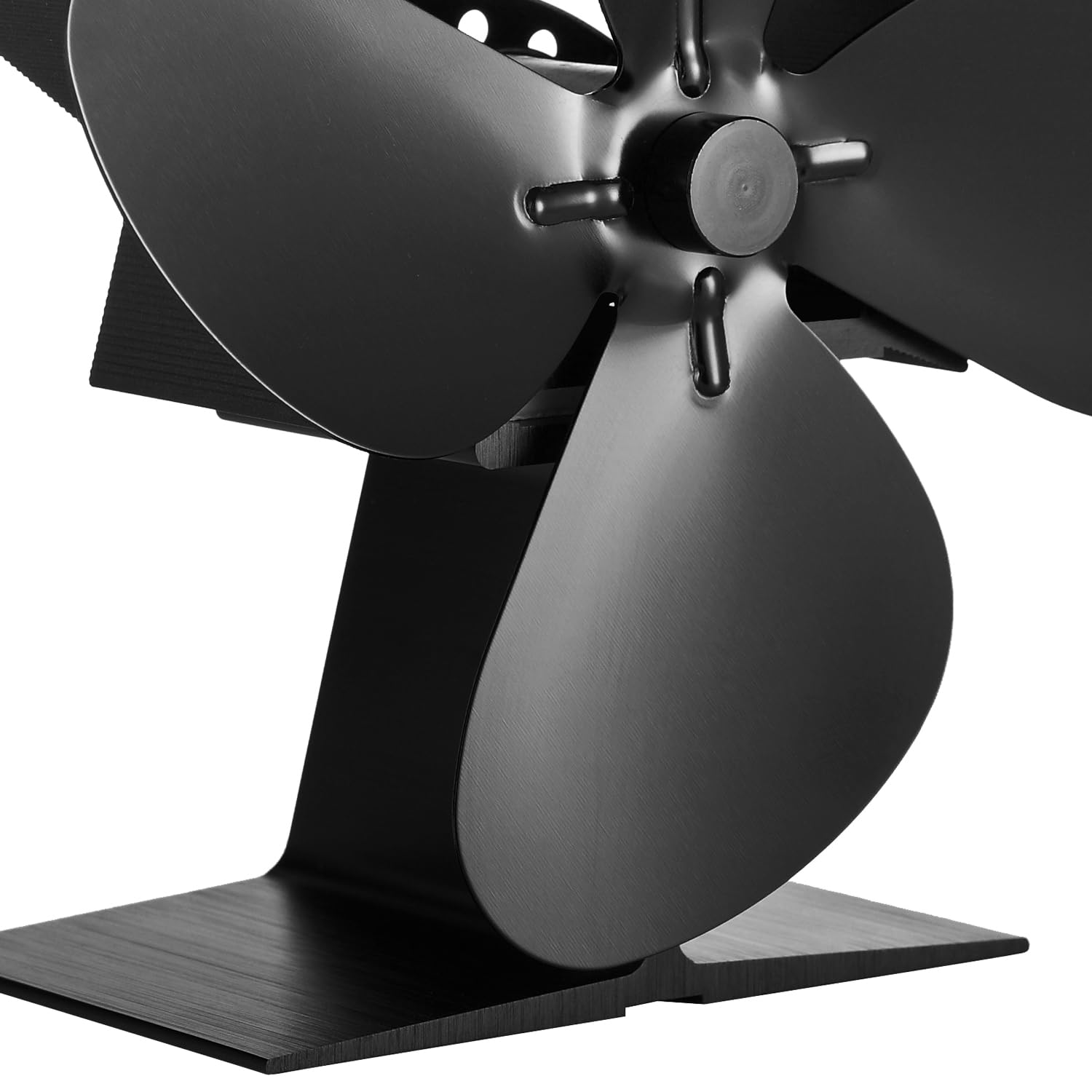 Kaminofen-Ventilator, Lüfter für Kaminofen Kamin Ofen, Kaminventilator, Ofenventilator, Kaminlüfter, Kaminventilator mit 4 Blättern, Kaminzubehör, Ofenzubehör, Lüfter für Kaminofen Holzofen Pelletofen
