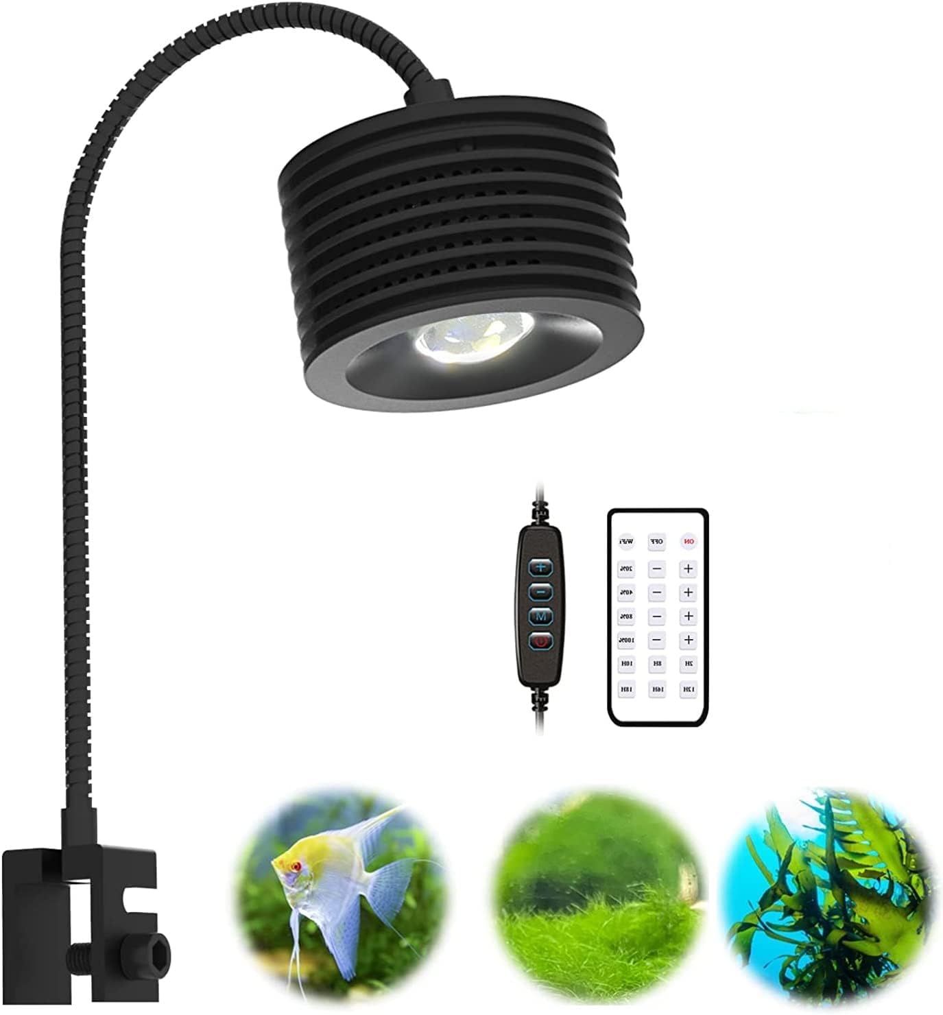 Lominie 16W Full Spectrum Aquarium Light, 4