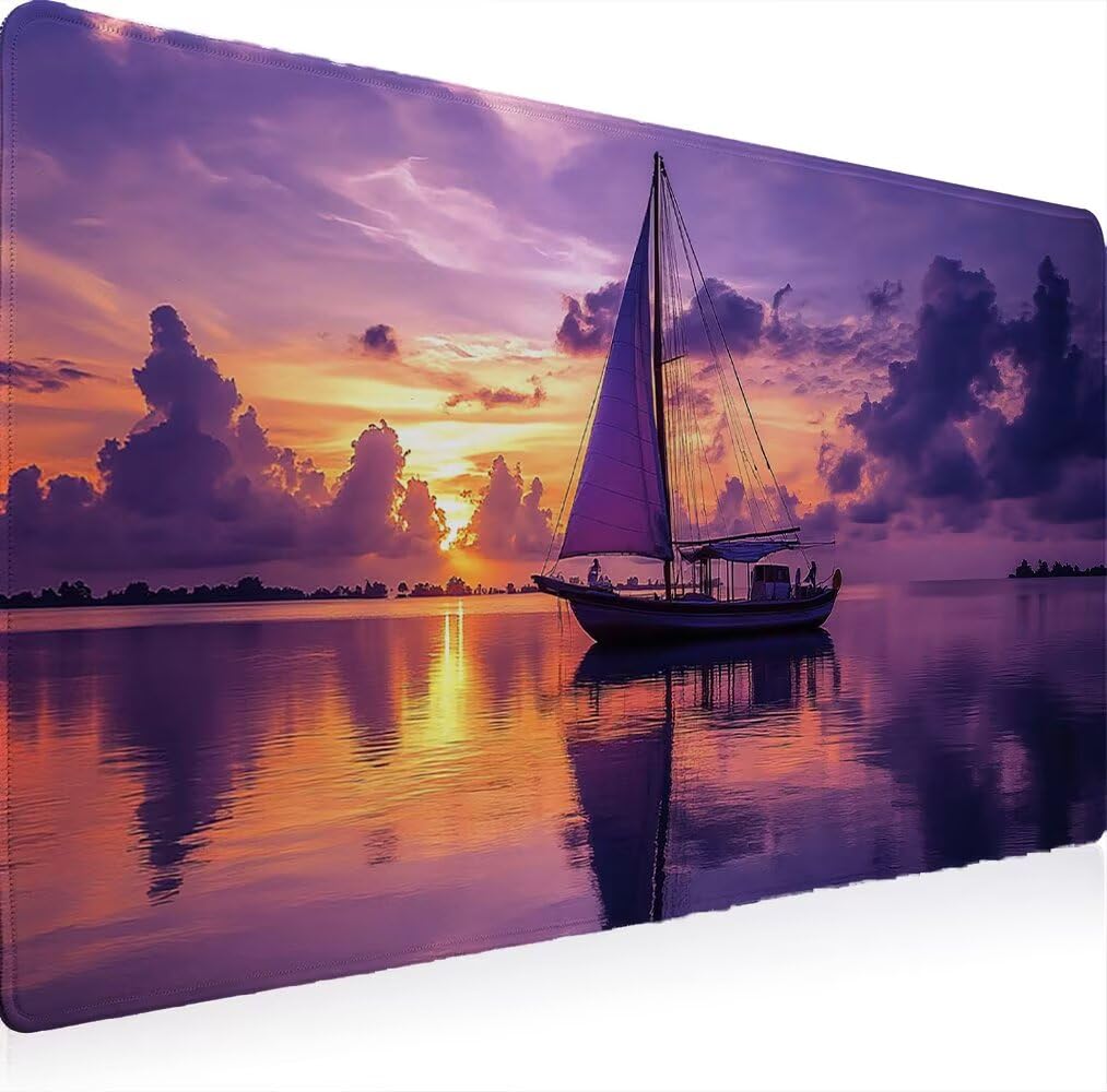 Podkładka pod mysz, podkładka pod mysz XXL 1200 x 600 podkładka pod mysz dla graczy, wodoodporna gumowa podstawa, duża podkładka pod mysz do gier na biurko szyte krawędzie wodoodporna antypoślizgowa