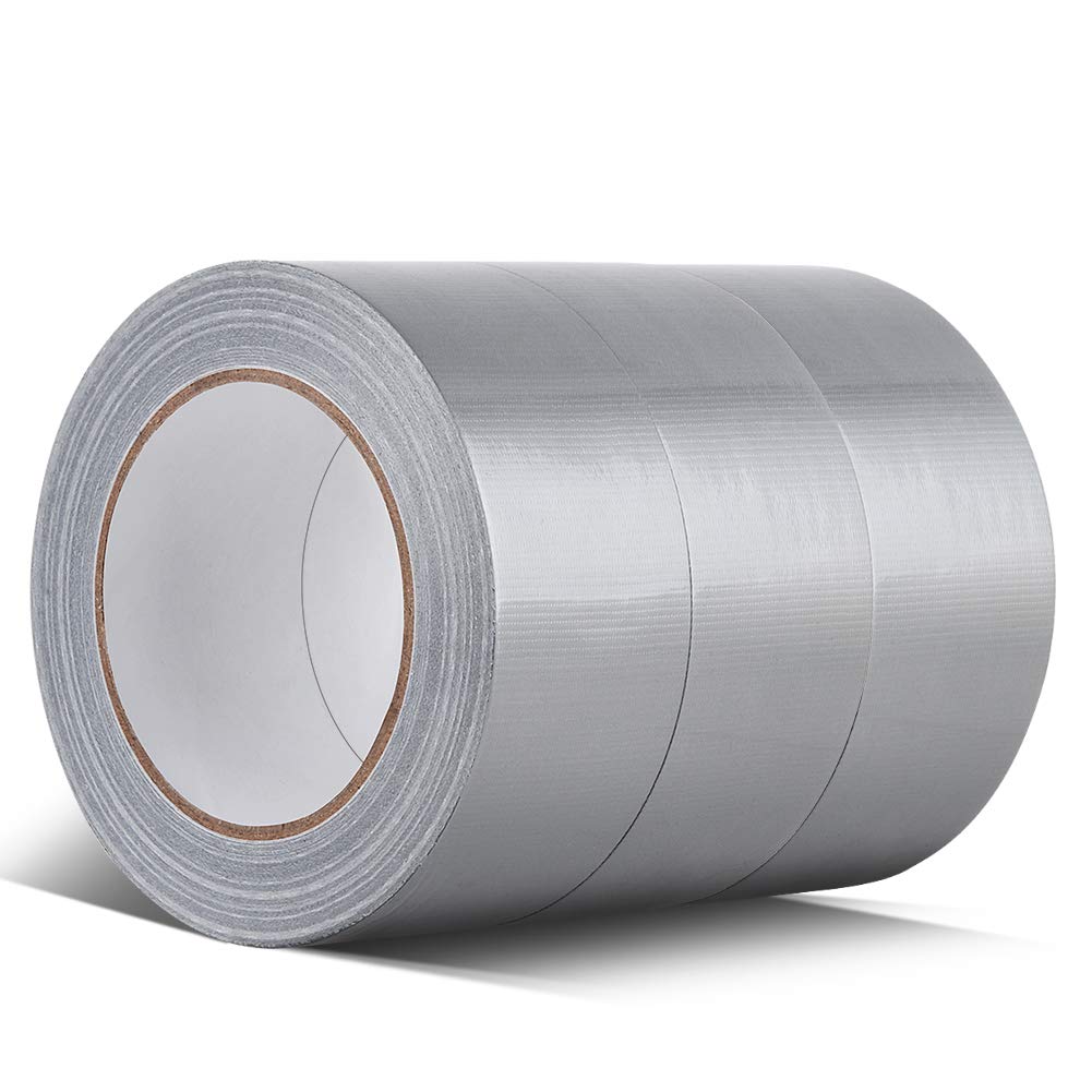 TIANBO FIRST Heavy Duty Silver Duct Tape, Professional