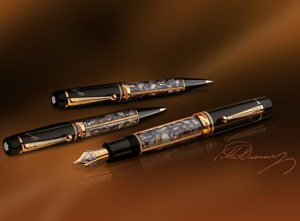 万年筆 3本セット Amazon | Montblanc Alexandre Dumas 1996年限定版 ライターズ